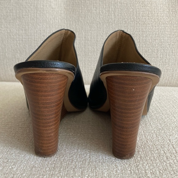 Black Leather Sandals - Picture 2 of 5